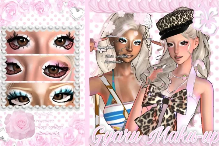 ໒꒰ྀི ⸝⸝ ꒱ა Gyaru Make-up Sims 4 Ꮺ୧ ˚
