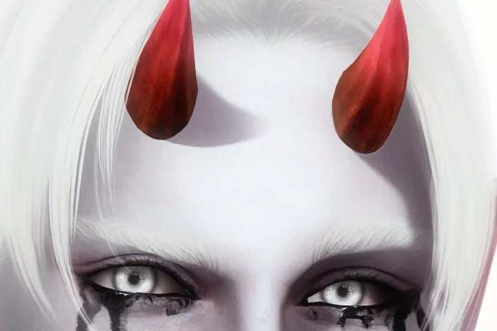 little demon horns [cerberus]