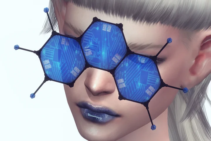 honeycomb glasses [rotten-eyed]