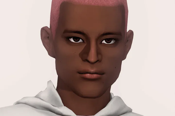 short buzzed hair [cerberus]