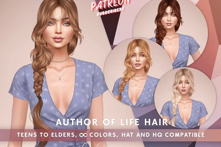 SONYASIMS - Author of Life Hair (Shorter Braids Version)