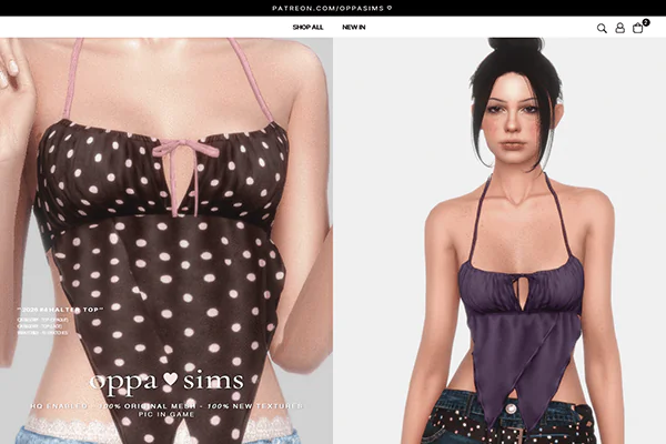 OPPASIMS - 2026 #04 Halter top