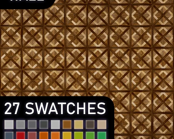 🧱 [ESI] Versailles Noir (Wall) | Wall