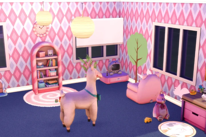 Candy Wonderland toddler Bedroom - Chambre pour bambins sucrée du pays merveilleux