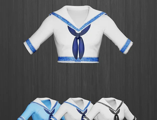 Gusclewear - Official Navy Cropped