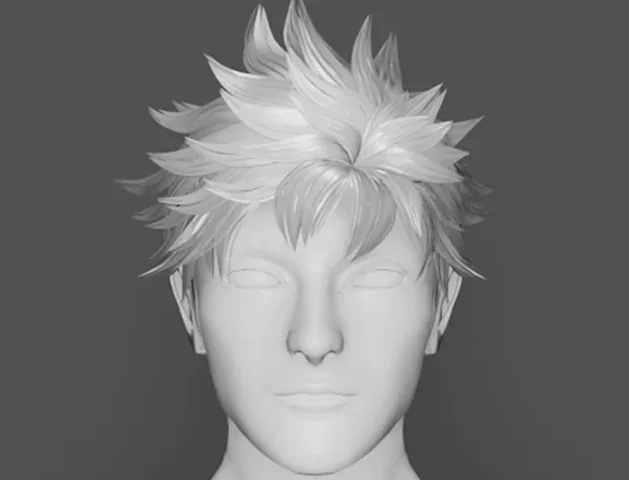 Gusclehair - Anime Spiky Hair