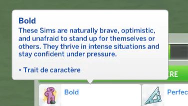 Bold Trait