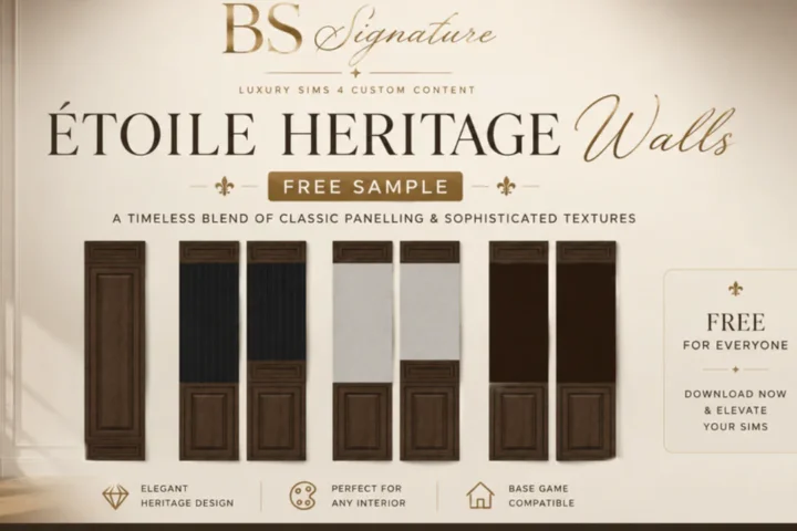 ✨ Étoile Heritage Walls | FREE SAMPLE