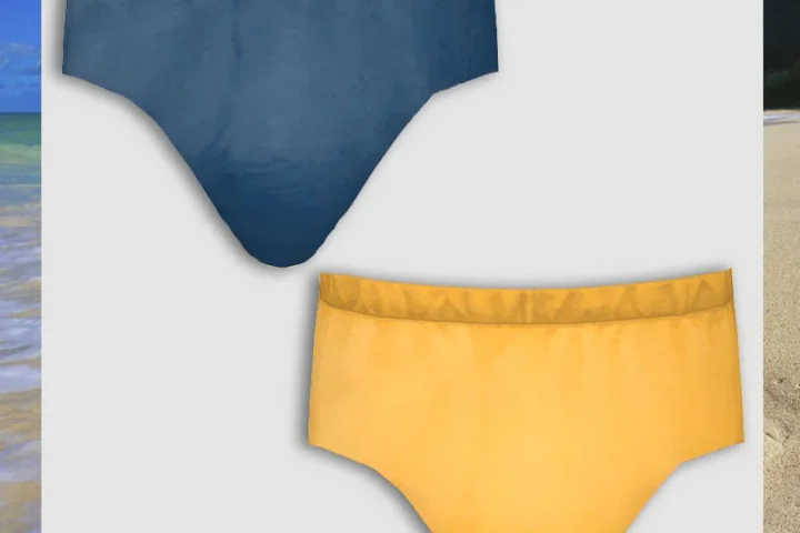 Toddler Solid Beach Panties