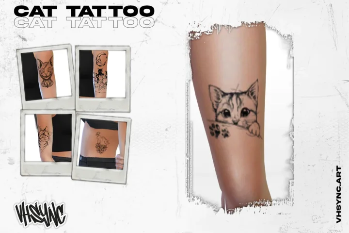 [VHSync] Cat Tattoo