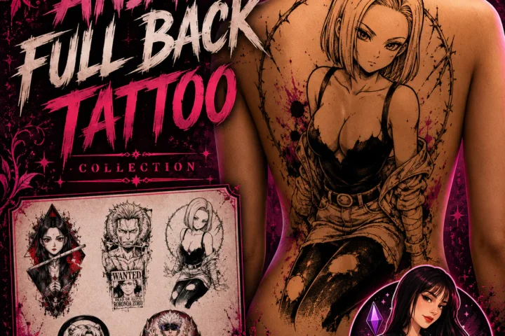 Anime Tattoo full By SoulMica
