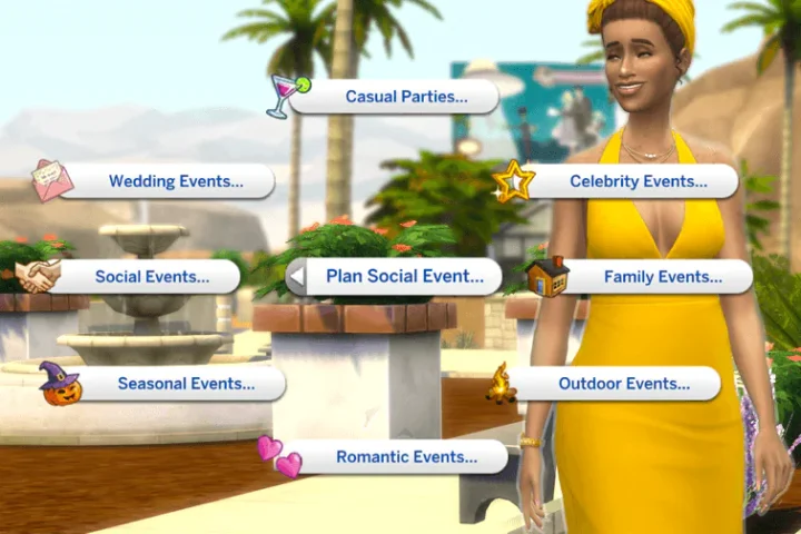 ✨Plan Social Events Pie Menu