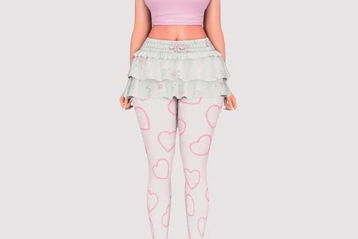 cute tights by strawberrysimsgirl