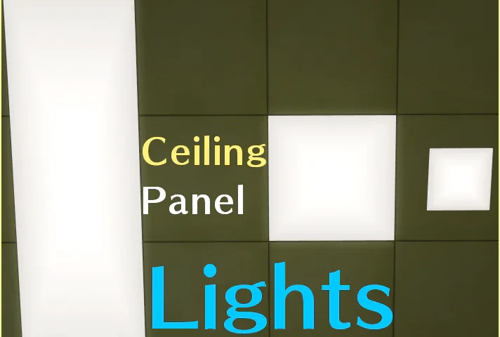 Ceiling Tile Lights set (standalone ver.)