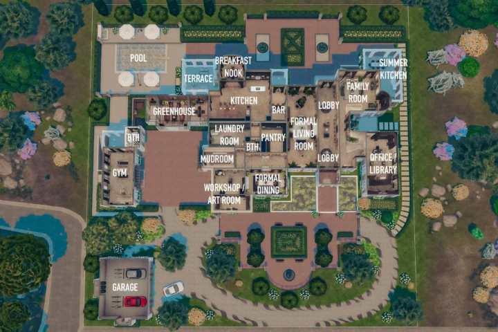 Aristocratic Family Manor | CC version