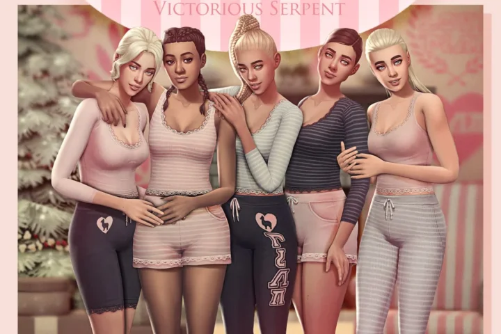Пижамный сет Victorious Serpent Sleepwear Set