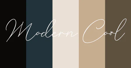 Coolors Custom Palette Wallpapers - Modern Cool