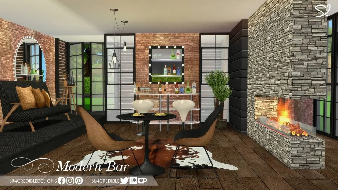 Modern Bar Drinks 1 🍷