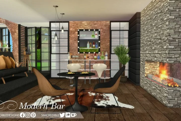 Modern Bar Drinks 1 🍷
