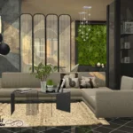 Modern Hues Living and Dining Combo -Room ⋆.ೃ࿔*:･