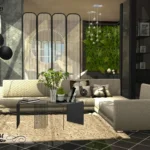 Modern Hues Living and Dining Combo -Room ⋆.ೃ࿔*:･