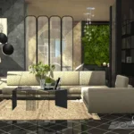 Modern Hues Living and Dining Combo -Room ⋆.ೃ࿔*:･