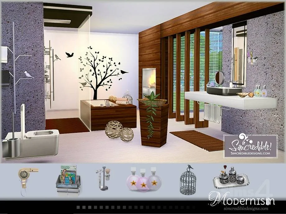 Modernism Bathroom Clutter 🧼