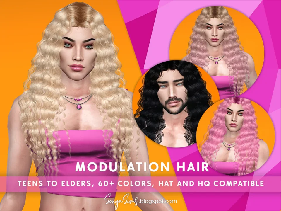 SONYASIMS - MODULATION HAIR MALES
