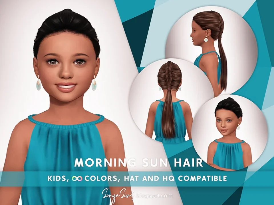 SONYASIMS - MORNING SUN HAIR KIDS (NO BANGS - FRINGE)