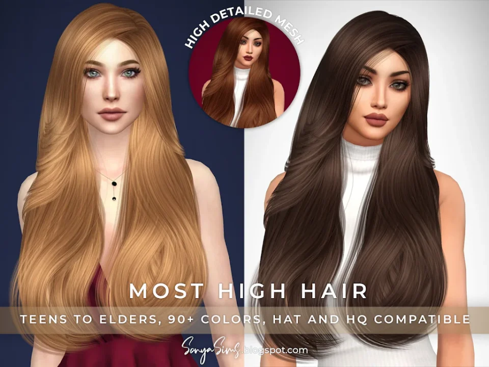 SONYASIMS - MOST HIGH HAIR