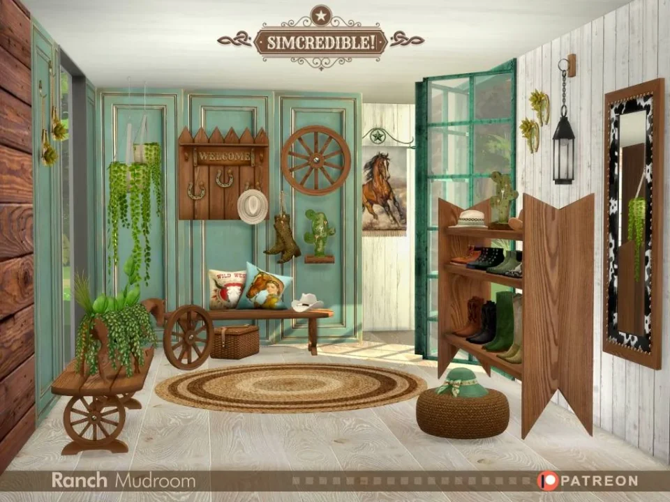 Mudroom Hallway 🐎