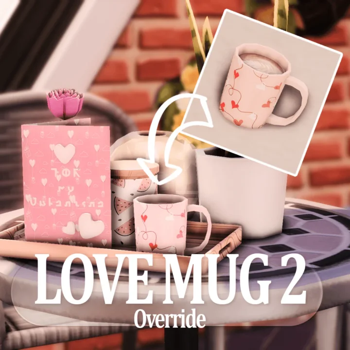 Valentines Mug Red