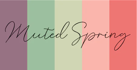 Coolors Custom Palette Wallpapers - Muted Spring