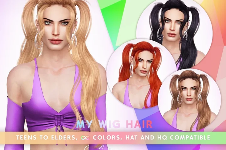 SONYASIMS - MY WIG HAIR MALES - PRIDE 2022