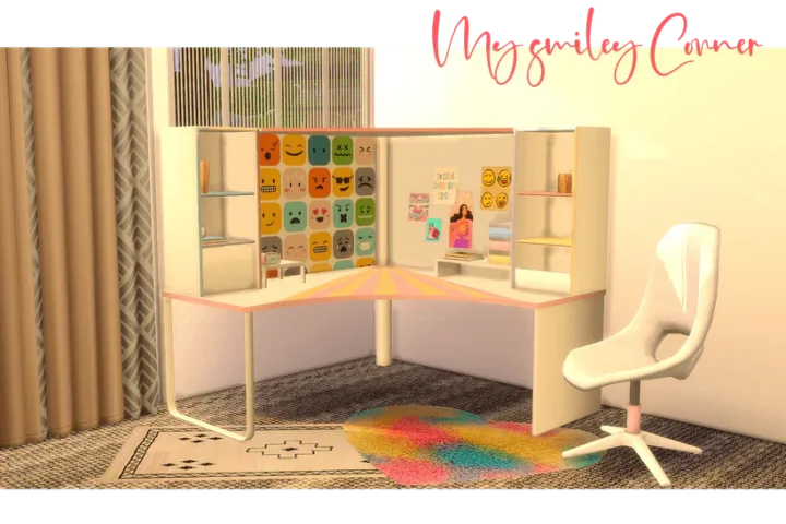 My Smiley Corner Set by SNOOTYSIMS