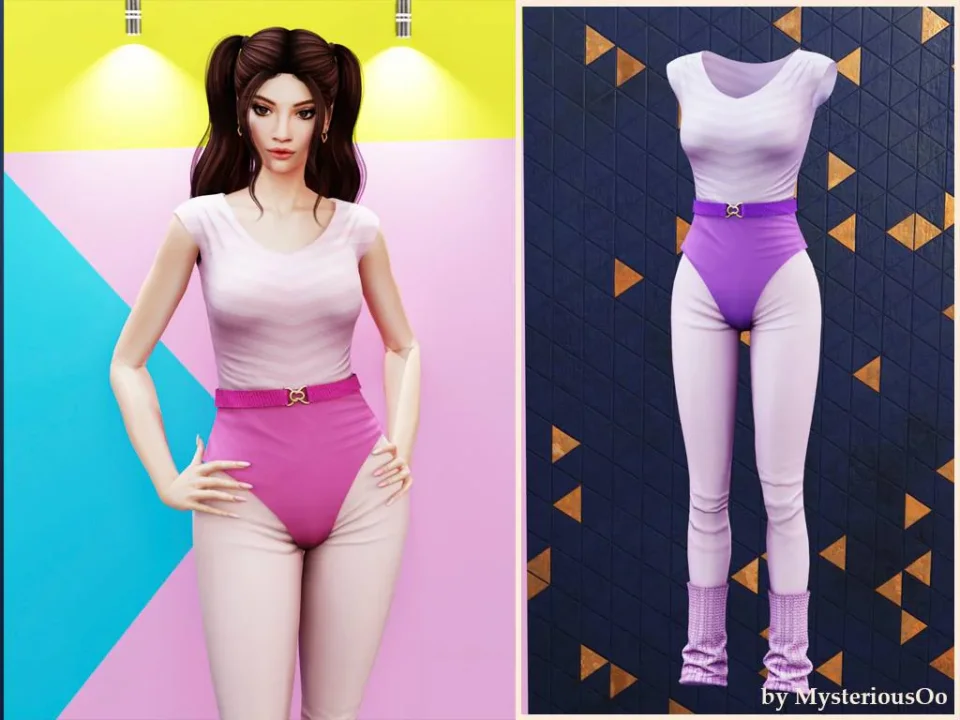 Aerobics outfit Brooke