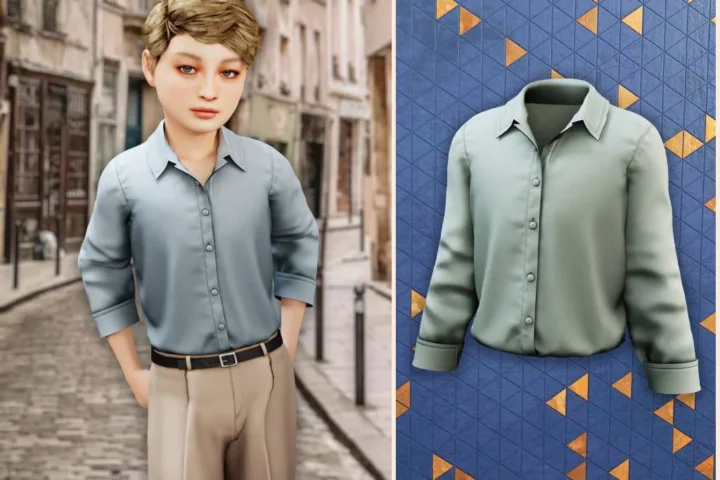 Child - Classic button shirt