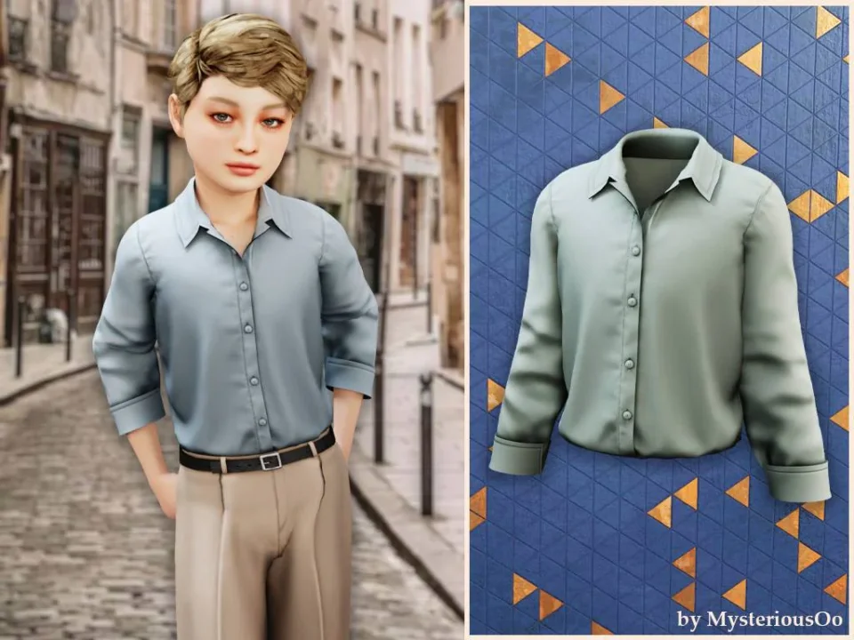 Child - Classic button shirt