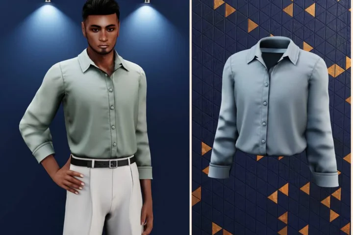 Male - Classic button shirt