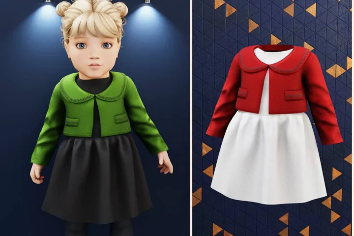 Infant - Classic jacket dress