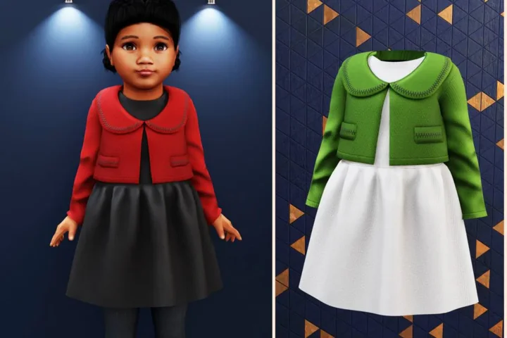 Toddler - Classic jacket dress