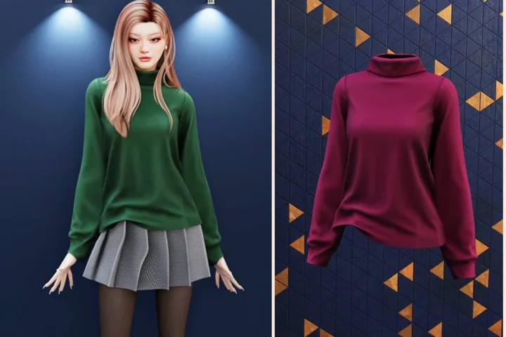 Cozy everyday turtleneck