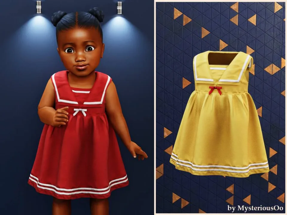 Infant - Little sailor dress
