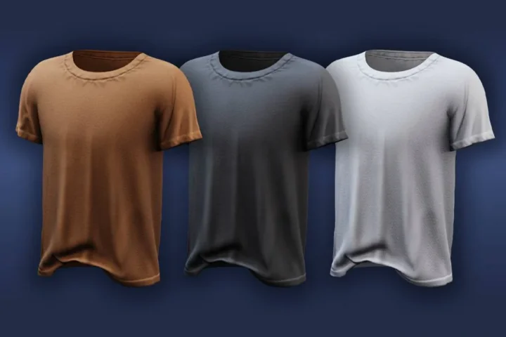 Male - Casual relaxed fit t-shirt