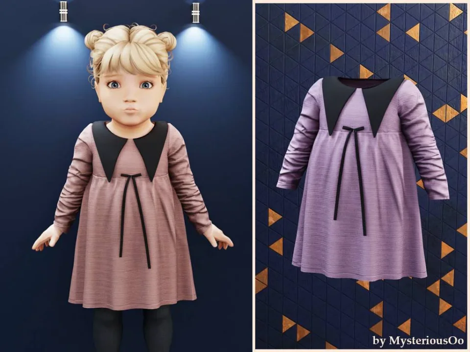 Infant - Peter pan collar dress