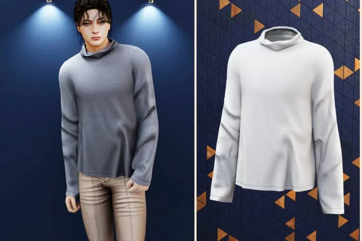 Relaxed Soft Drape Sweater