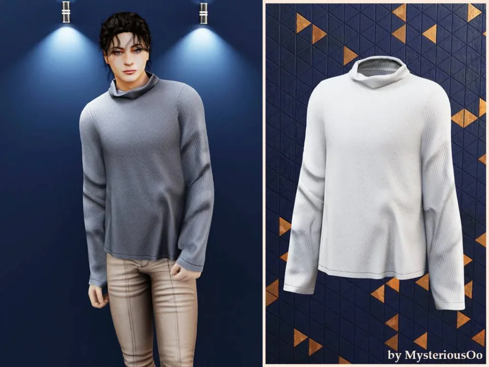 Relaxed Soft Drape Sweater