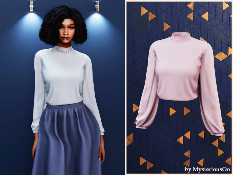 Soft classic longsleeve top