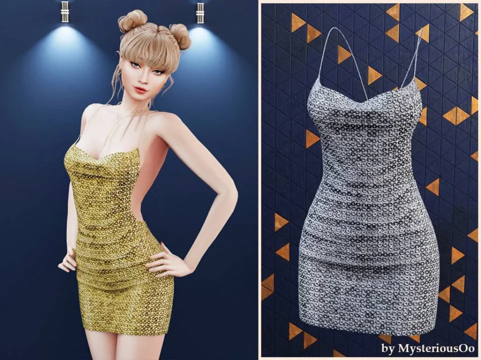 Strappy bodycon mini dress