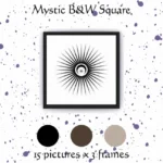 Mystic B&W Square